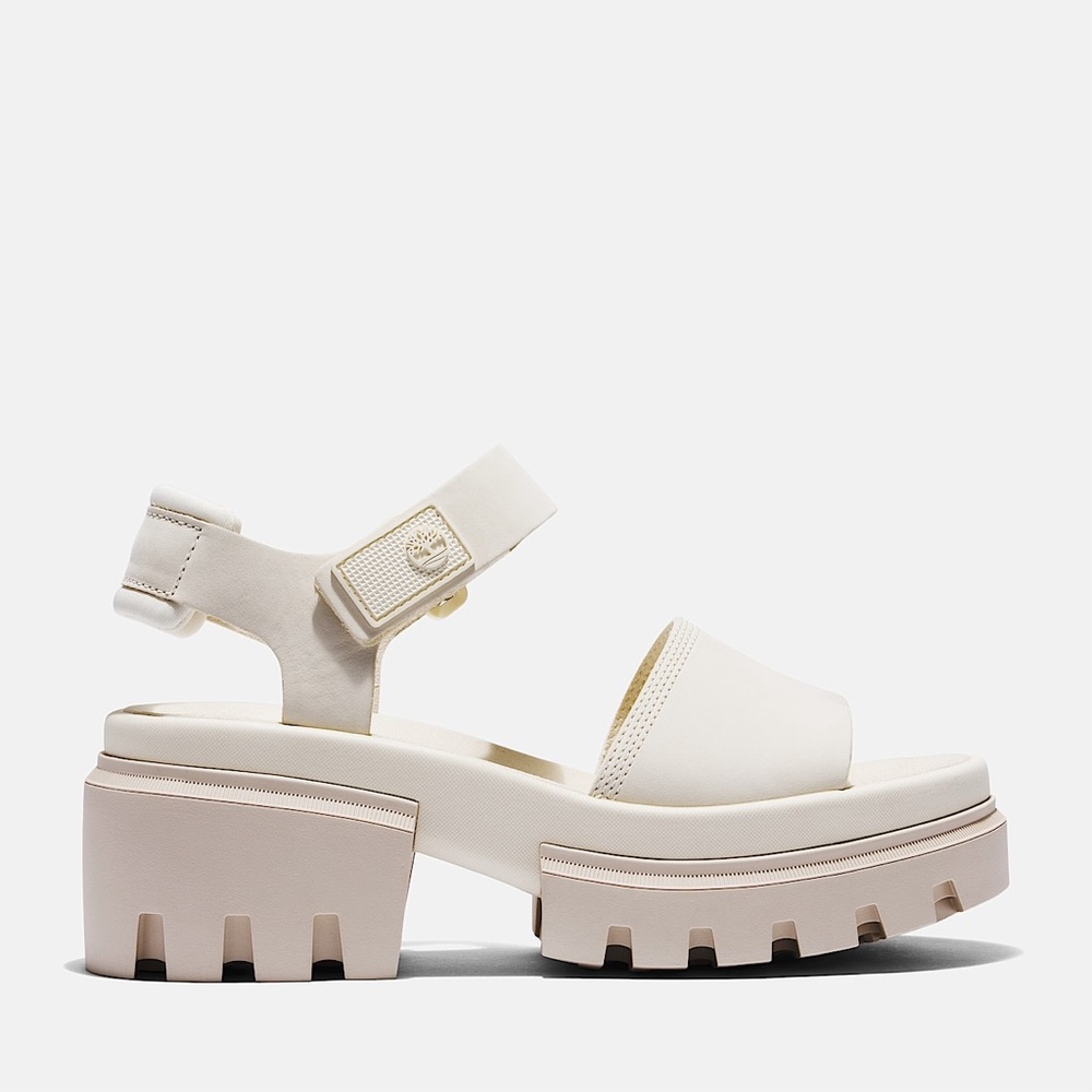 Timberland Women's Everleigh Ankle Strap Sandals platform